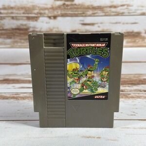 Teenage Mutant Ninja Turtles Authentic Cartridge Only Tested Working Classic